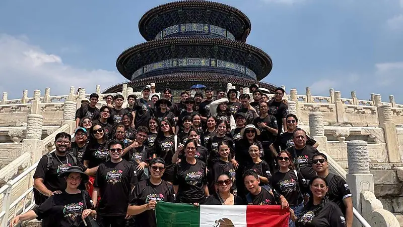 La delegación celayense visitó y participó por primera vez en Beijing, China.
